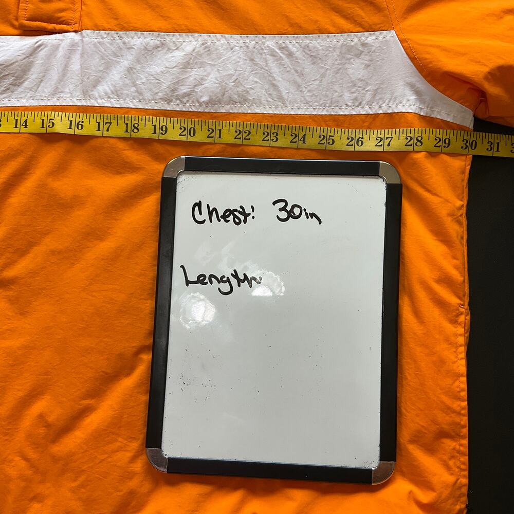 Tennessee Volunteers NCAA Jacket Mens 2XL Orange White Pullover Anorak Hooded - Picture 8 of 9